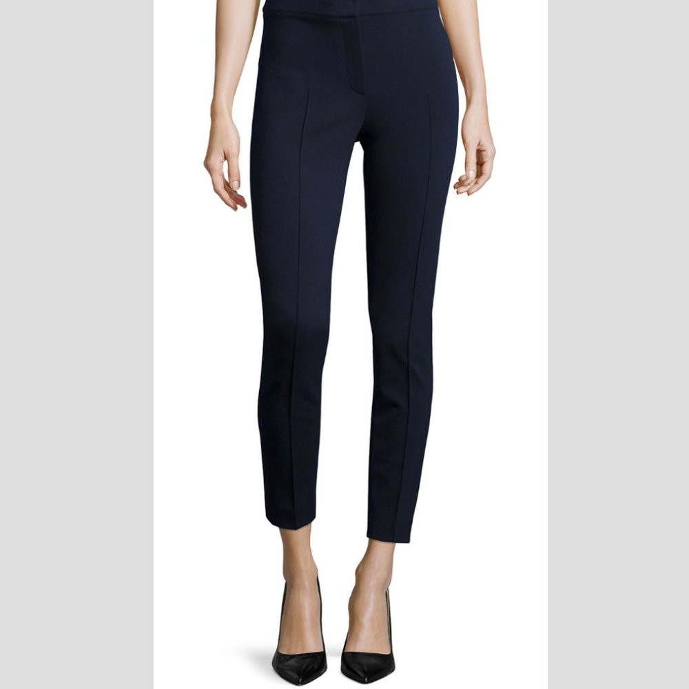 Akris Punto Skinny Knit Work Pants Size US 10